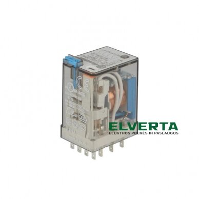 Elektromagnetinė relė 24V DC, 4CO, 7A, FINDER 55.34.9.024.0040