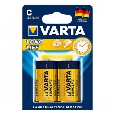 Elementai Varta Longlife (LR14) C, 2 vnt.