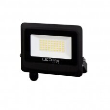 LED lauko šviestuvas 30W, 4000K, 3000lm, IP65, juodas, PHOTON, LED LINE