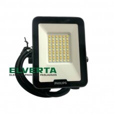 LED prožektorius, juodas, 20W Ledinaire Floodlight Philips